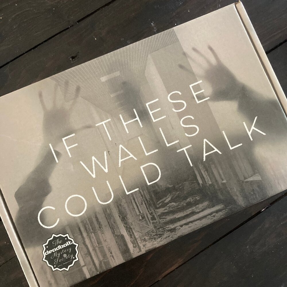 If These Walls Could Talk - Deadbolt Mystery Society, Murder Mystery Box